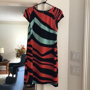 Capped sleeve dress